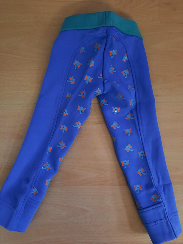 Dětské legíny s gripem se slonem 5/6let