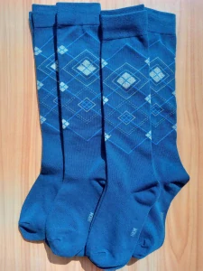 Jezdecké podkolenky HKM modré, vel. 35 - 38
